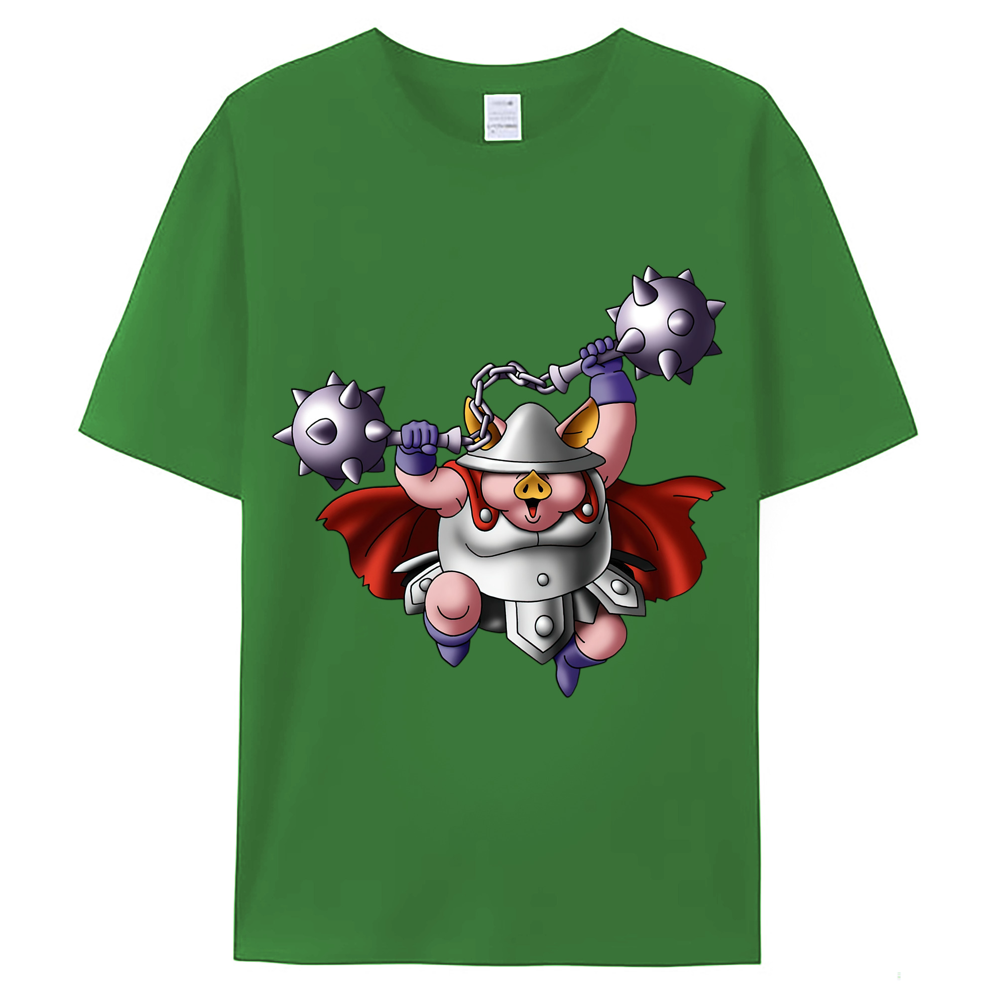 （画像用） ドラゴンクエスト Doragon Kuesuto Dragon Quest レディースカジュアルプリントTシャツ（綿100％）